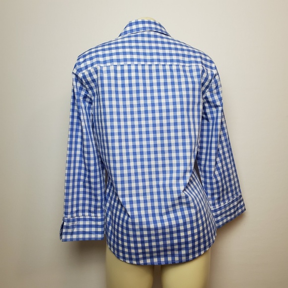 FOXCROFT NYC WOMEN'S BUTTON UP SIZE 6 - Picture 4 of 5